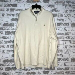 Polo Ralph Lauren estate rib long sleeve 1/4 zip